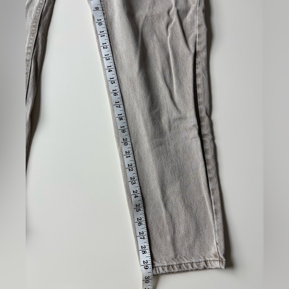 VTG Lee Riders High Waist Vintage MOM Gray Tapered Denim Jeans Size 12 M - Picture 10 of 10